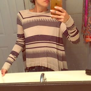 Mara Hoffman open back sweater sz 0